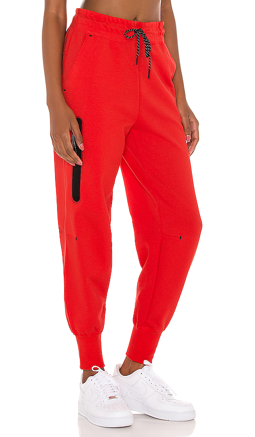 red nike sweatpants