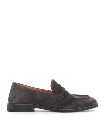 Shop Alberto Fasciani Loafer Zen 53022 In Dark Grey