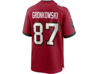 Shop Nike Tampa Bay Buccaneers Rob Gronkowski Men's Game Jersey In Red