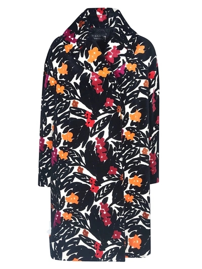 Gianluca Capannolo Macro-print Coat In Multicolor