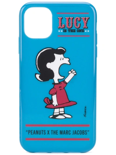Shop Marc Jacobs Lucy Iphone 11 Case In Blue