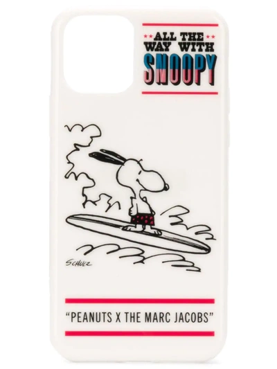 Shop Marc Jacobs X Peanuts Americana Snoopy Iphone 11 Pro Case In White