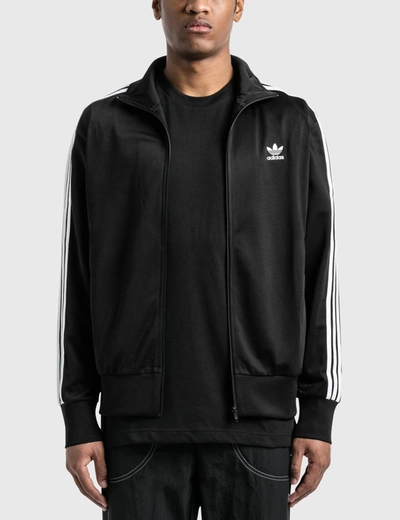 Shop Adidas Originals Firebird Track Jacket In Black