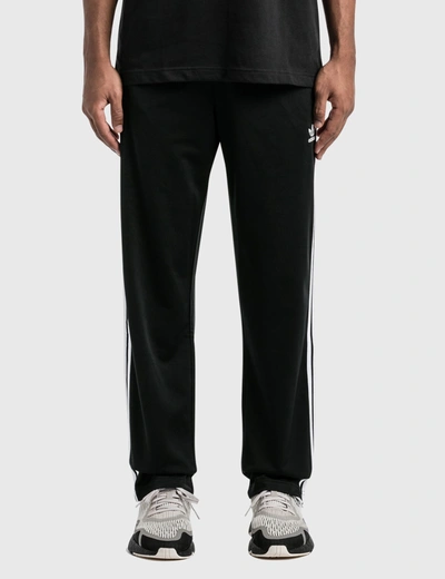 Shop Adidas Originals Firebird Track Pants In Black/white