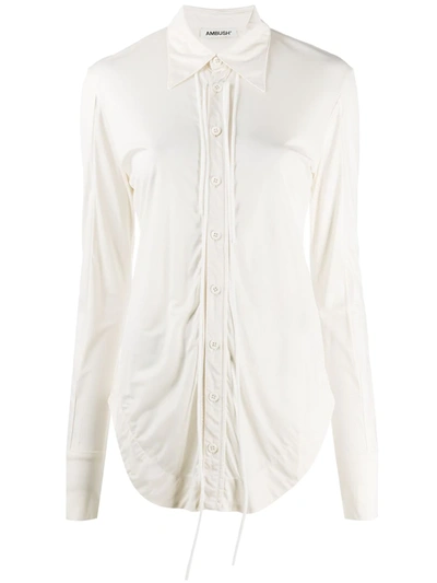 Shop Ambush Plain Shirt In White