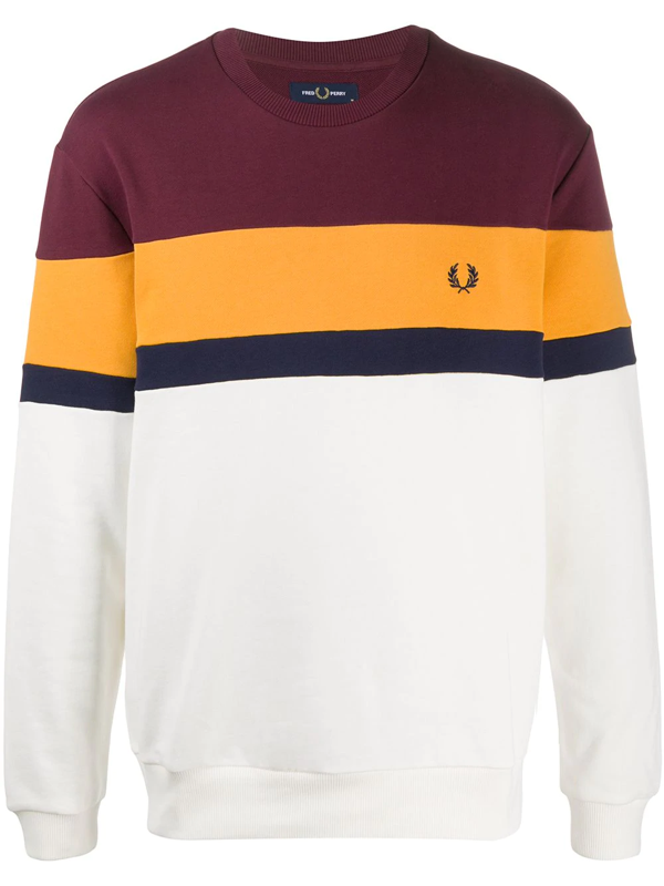fred perry burgundy sweatshirt