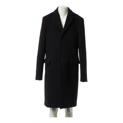 Pre-owned Acne Studios Black Wool Coat