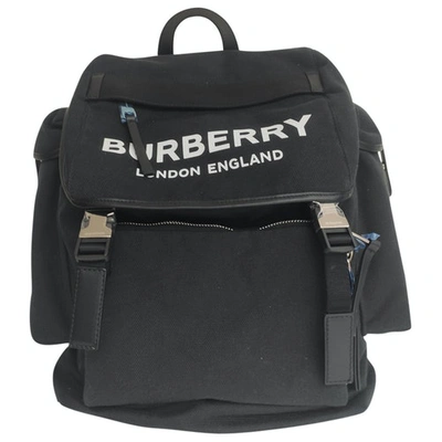 Pre-owned Burberry Black Cloth Bag