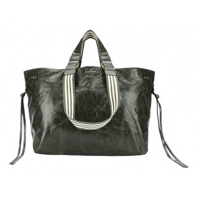 Pre-owned Isabel Marant Khaki Leather Handbag