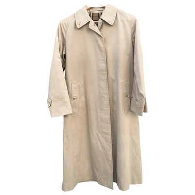 Pre-owned Burberry Beige Coat