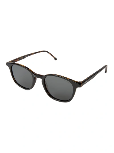 Shop Komono Maurice Sunglasses In Black/tortoise