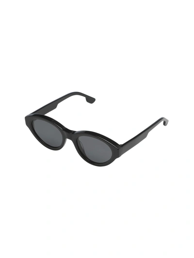 Shop Komono Kiki Sunglasses In Black