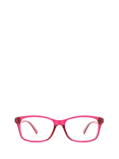 Shop Gucci Gg0720oa Pink Glasses In 8