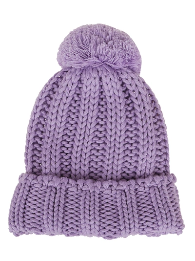 Shop Msgm Cappello/cap In Purple