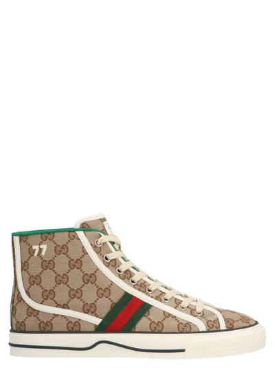 Shop Gucci Tennis 1977 Shoes In Multicolor