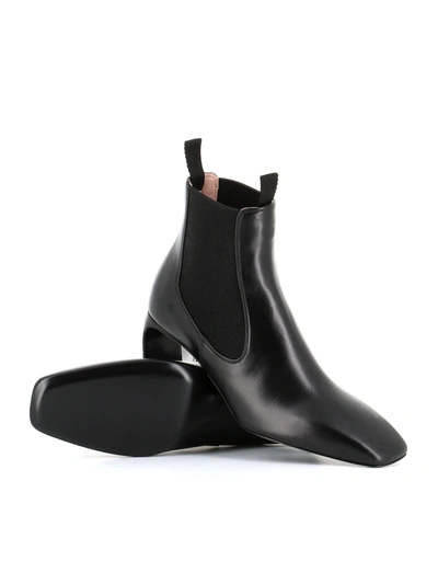 Shop Lanvin Ankle Boot J In Black