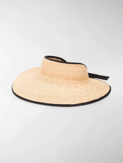 Shop Helen Kaminski Mai Sun Hat In Neutrals