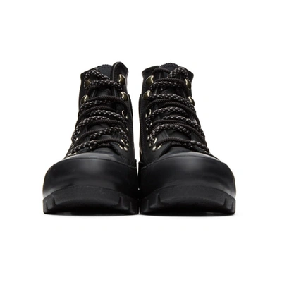 Shop Converse Black All Star Lugged Winter Gore-tex® High Sneakers In Black/thund
