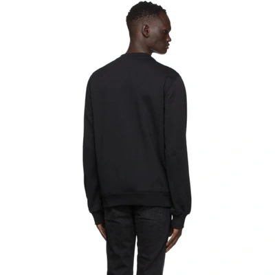 Shop Dolce & Gabbana Dolce And Gabbana Black Dna Sweatshirt In N0000 Nero