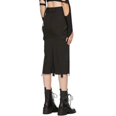 Shop Hyein Seo Black Cargo Skirt