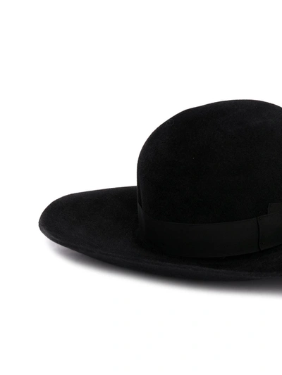 Shop Borsalino Claudette Hat In Black