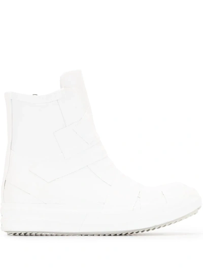 Shop Rick Owens Performa High-top Sneakers In White