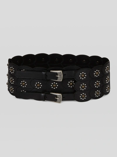 Shop Etro Bustier Belt With Studs