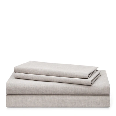 Polo Ralph Lauren Graydon Mélange Sheet Set In Fog