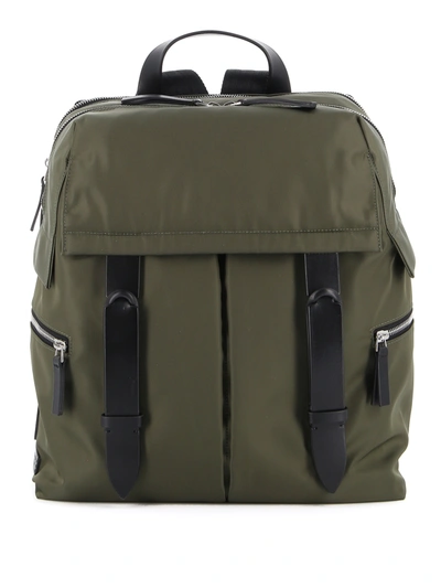 Shop Orciani Planet Backpack In Green
