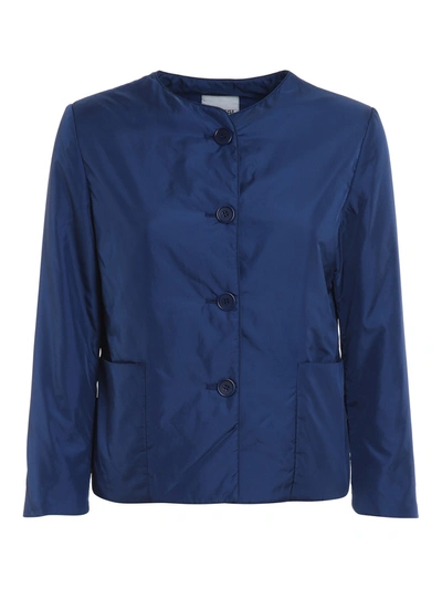 Shop Aspesi New Tenerina Jacket In Blue