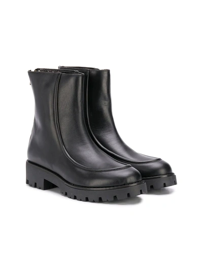 Shop Marni Ankle Length Boots In Black