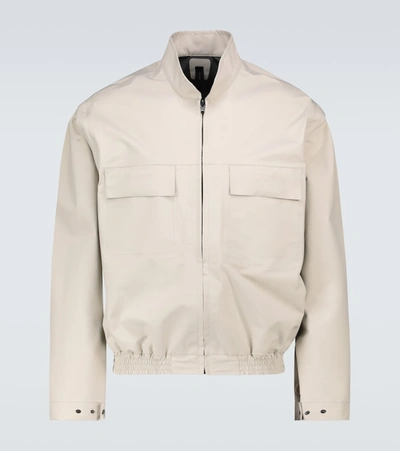 Shop Gr10k Technical Fabric Windstopper® Jacket In White