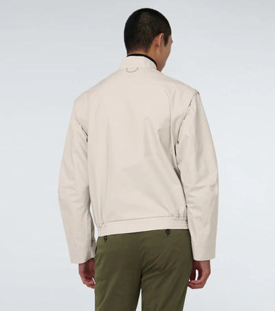 Shop Gr10k Technical Fabric Windstopper® Jacket In White