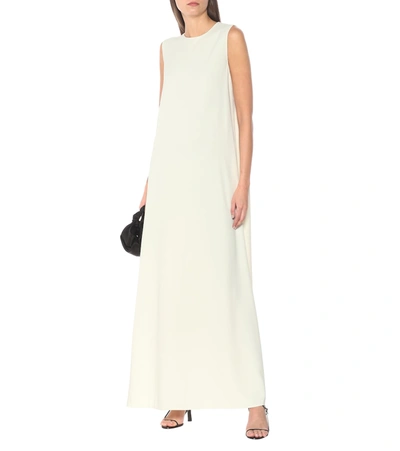 Shop The Row Eno Cady Maxi Dress In White