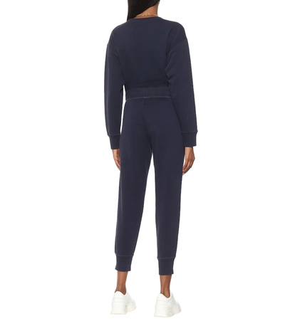 Shop Polo Ralph Lauren Cotton-blend Sweatpants In Blue