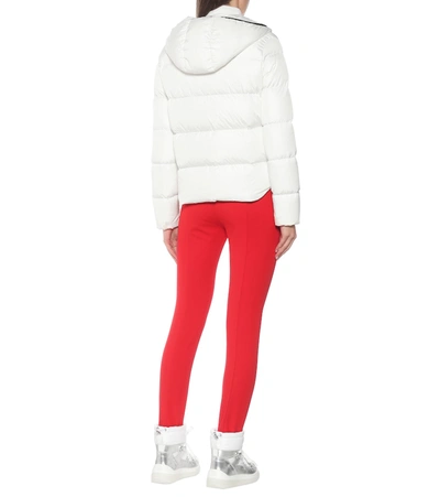 Shop Moncler Lenar Quilted Down Jacket In White