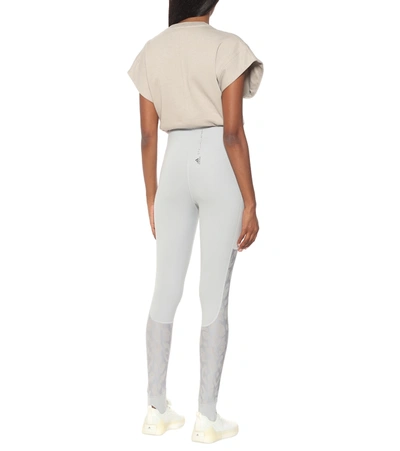 Shop Adidas By Stella Mccartney Truestrength Performance Leggings In Grey