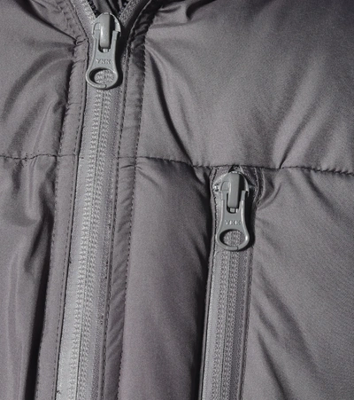 Shop Adidas By Stella Mccartney Quilted Puffer Coat In Grey