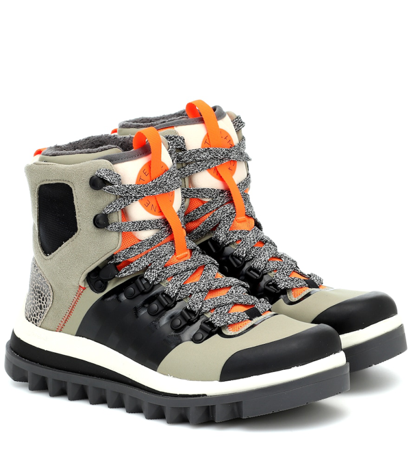 Adidas By Stella Mccartney Eulampis Water Resistant Sneaker Boot In Tecbei Cblack Sorang Modesens