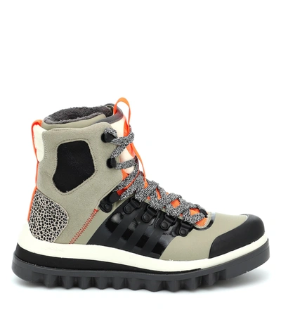 Shop Adidas By Stella Mccartney Eulampis Hiking Boots In Multicoloured