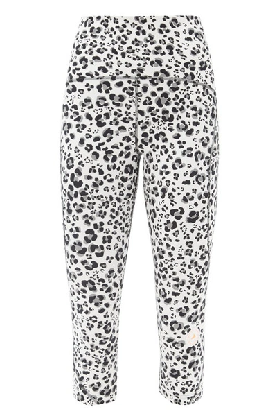 Adidas By Stella Mccartney Truepurpose Leopard-print Jersey Cropped  Leggings In Animal | ModeSens