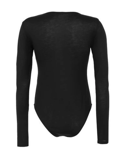 Shop 8 By Yoox Woman T-shirt Black Size Xl Lyocell
