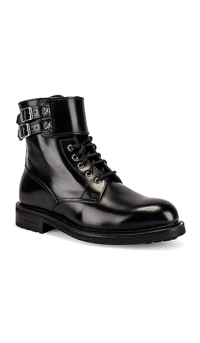 Shop Allsaints Brigade Boot In Black