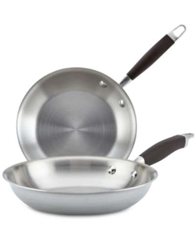 Shop Anolon Tri-ply Stainless Steel 2-pc. French Skillet Set