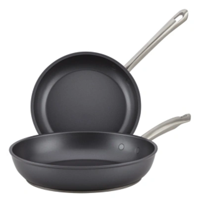 Shop Anolon Accolade Forged Hard-anodized Skillet Twin Pack