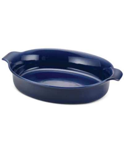 Shop Anolon Vesta 3-qt. Oval Au Gratin Baking Dish, Cobalt Blue