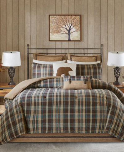 Shop Woolrich Hadley Plaid Reversible 3-pc. Twin Comforter Set