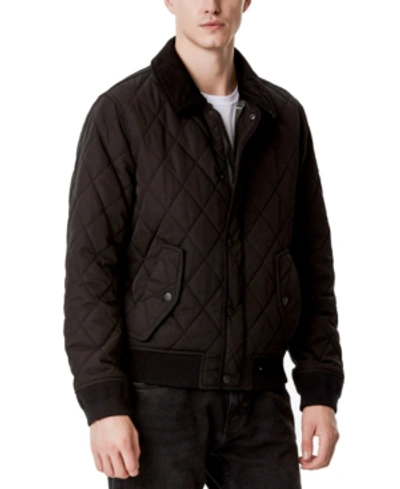 Shop Tommy Hilfiger Men's Quilted Bomber Jacket, Created For Macy's