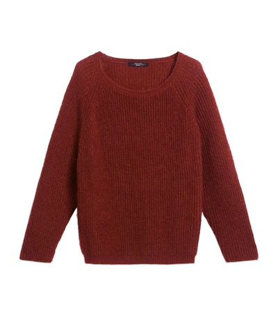 Shop Weekend Max Mara Mohair-blend Sweater