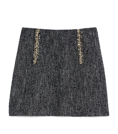 Shop Sandro Tweed Skirt